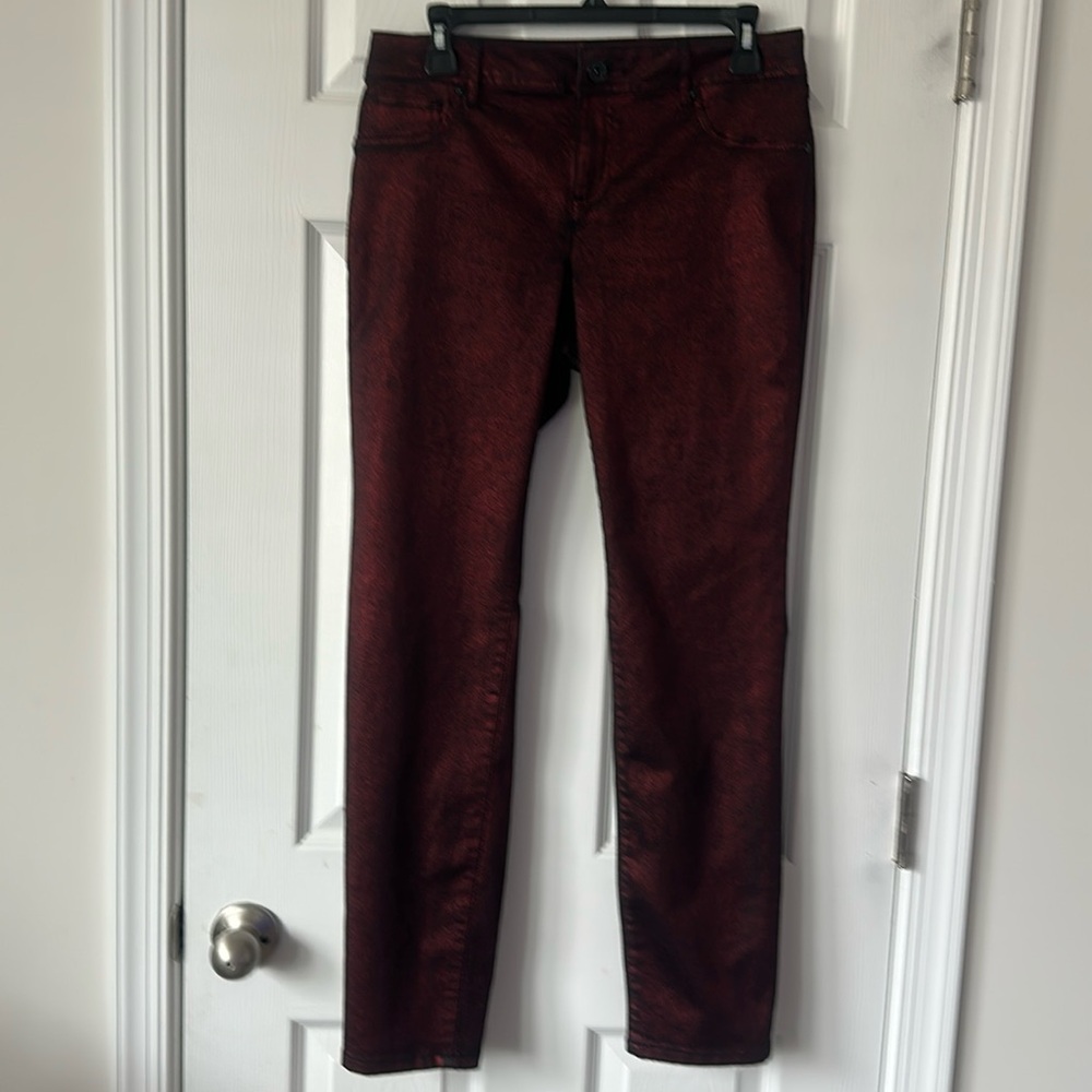 INC international concert Denim skinny leg curvy fit size 4